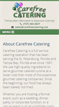 Mobile Screenshot of carefreecatering.net